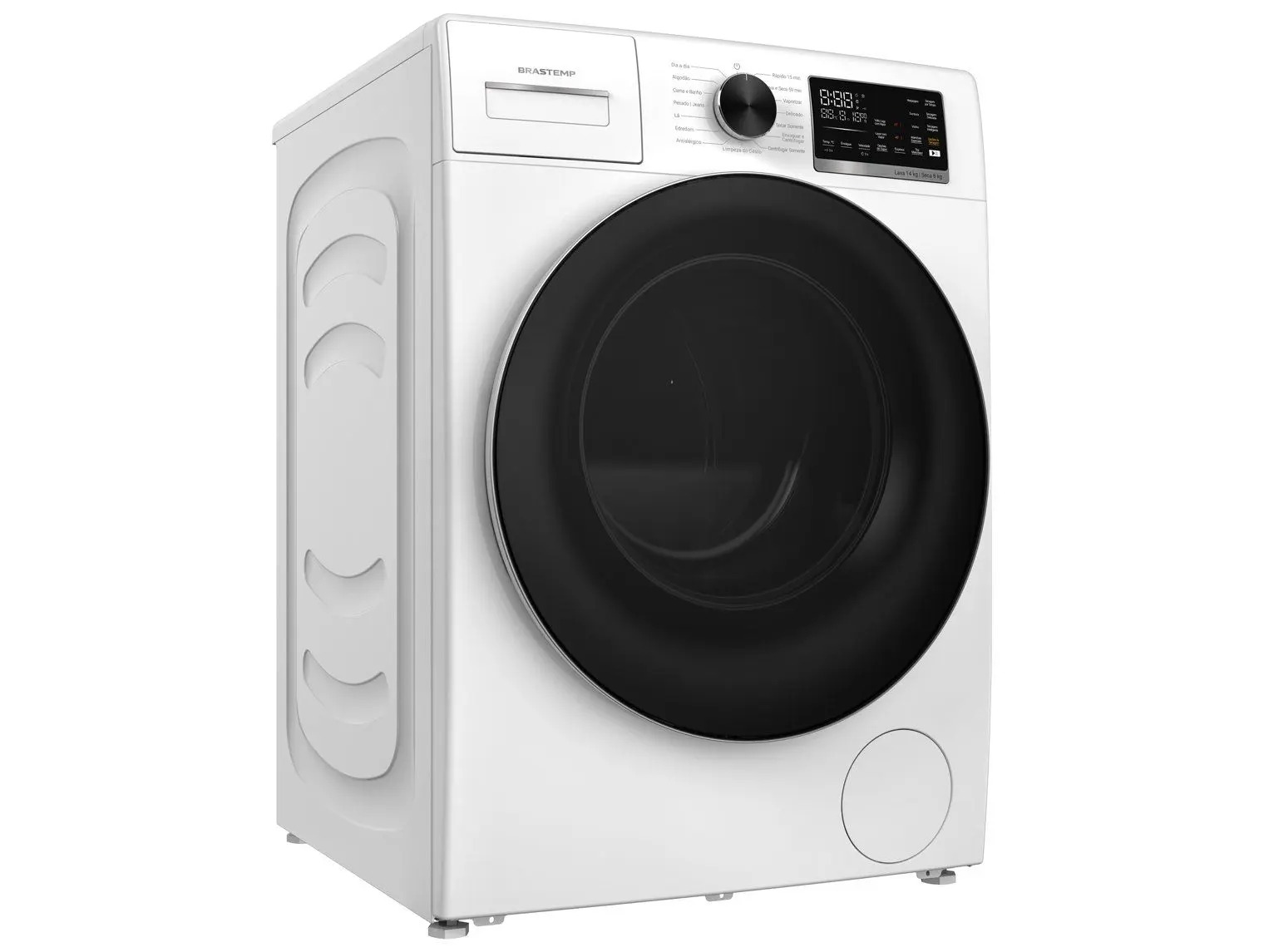 Lava e Seca Brastemp 14kg BNO14AB Água Quente e Fria Branca - Imagem 3
