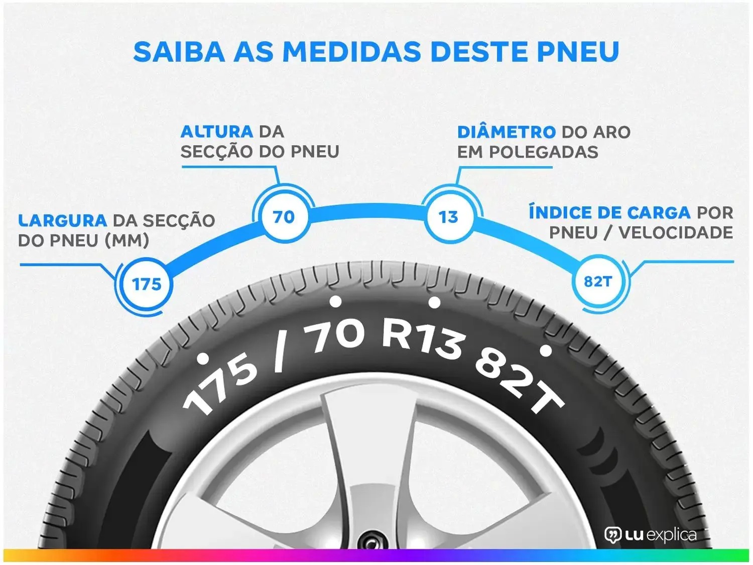 Kit 4 Pneus Aro 13” 175/70R13 Goodyear 82T - Direction Touring 2 - Imagem 3