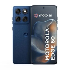 Smartphone Motorola Edge 60 5G 512GB, 12GB RAM, 12GB Ram Boost, Tela QuadCurve, moto AI, 50MP Sony Camera ultrarresistencia militar, IP68, IP69
