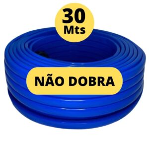 Mangueira ANTI-TORÇÃO 30 METROS Não Dobra Chata Resistente Reforçada Para Quintal Casa - Ledmang