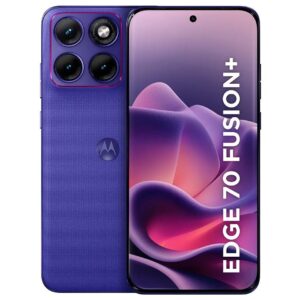Motorola Edge 70 Fusion+ Roxo 5G 256GB 5G 24GB (12GB RAM + 12GB RAM Boost) Câmera 50MP Sony Lytia 710 Tela 1.5K Extreme Amoled 144Hz
