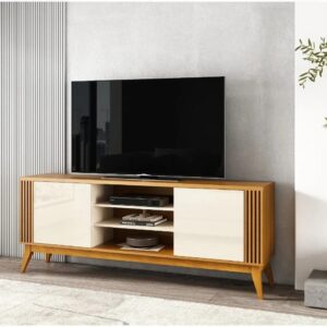 Rack para TV até 75” Bancada 2 Portas EDN Móveis - Legacy