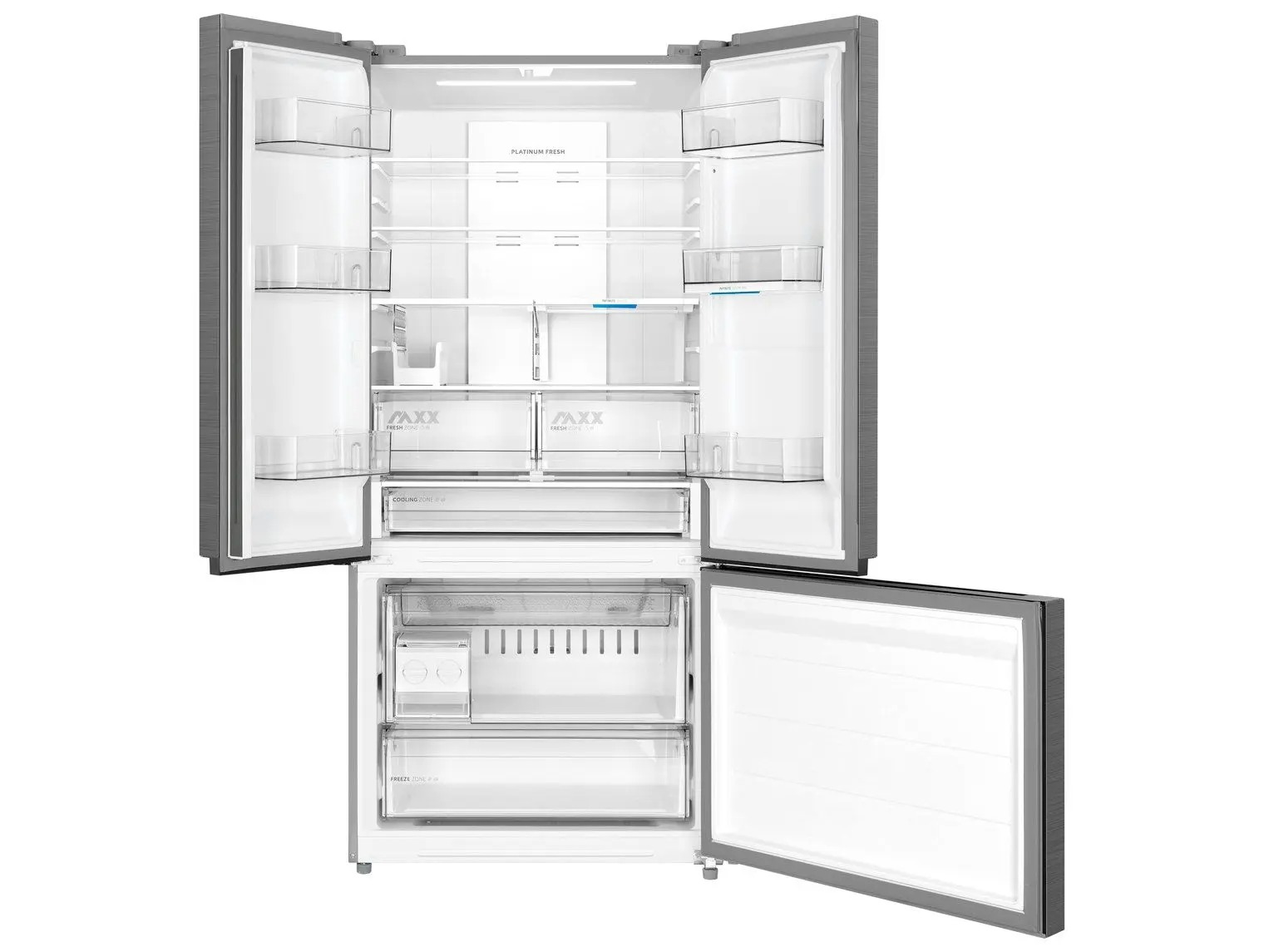 Geladeira/Refrigerador Midea Smart Frost Free Multidoor Cor Inox 672L MDRM905MMD463 Bivolt - Imagem 3