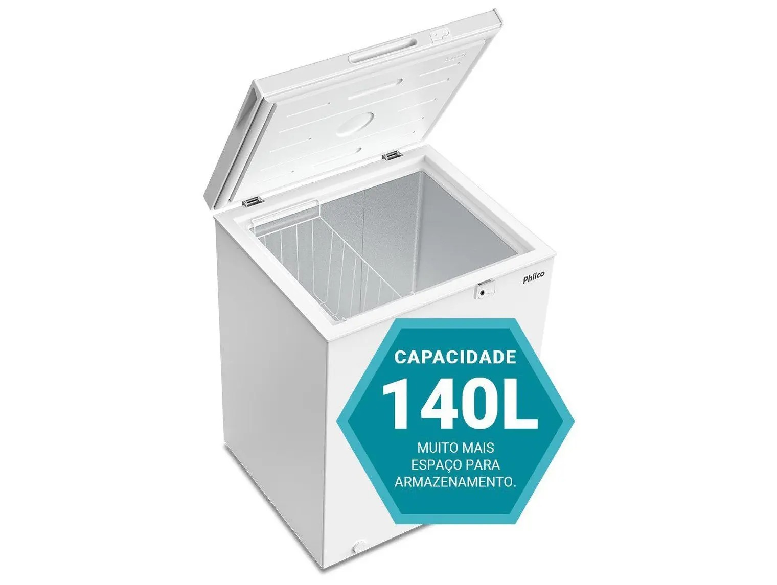 Freezer Horizontal Philco 143L 1 Porta PFH160B - Imagem 2