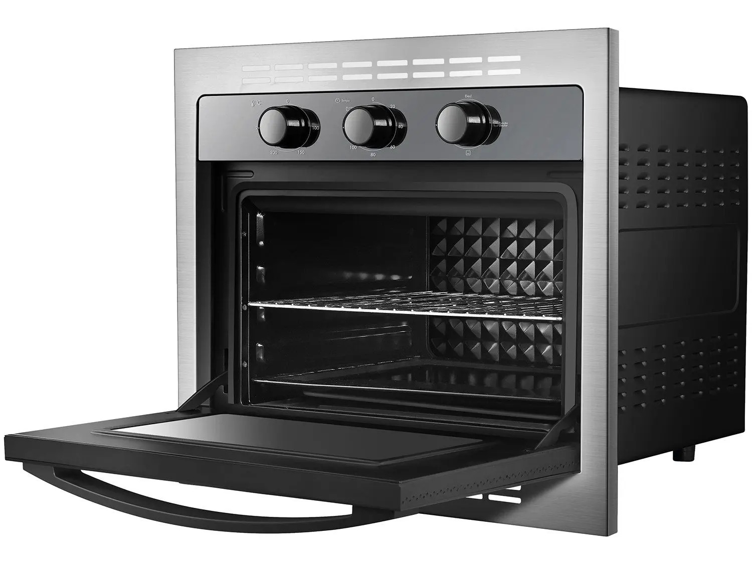 Forno de Embutir Elétrico Philco 46 Litros Timer Dourar Assar Grelhar - Imagem 3