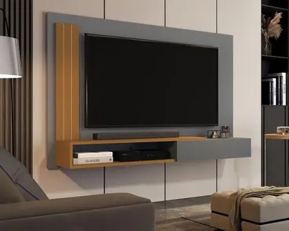 Painel Sala Quarto Luxo Para TV Até 50 Polegadas Match Plus - Cores - Comprar Moveis para sua Casa - Comprar Móveis em Casa - Imagem 2