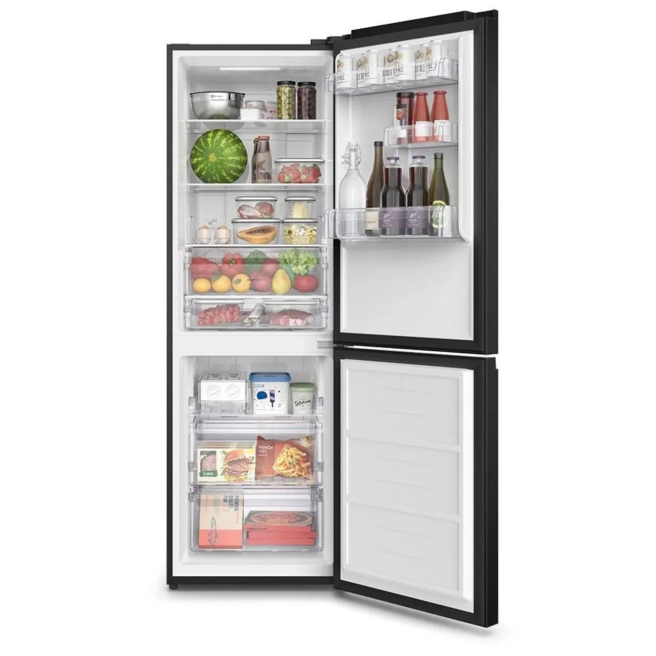 Geladeira Electrolux Frost Free Inverter 323L Efficient AutoSense Inverse Black Glass (IB42G) - Imagem 3