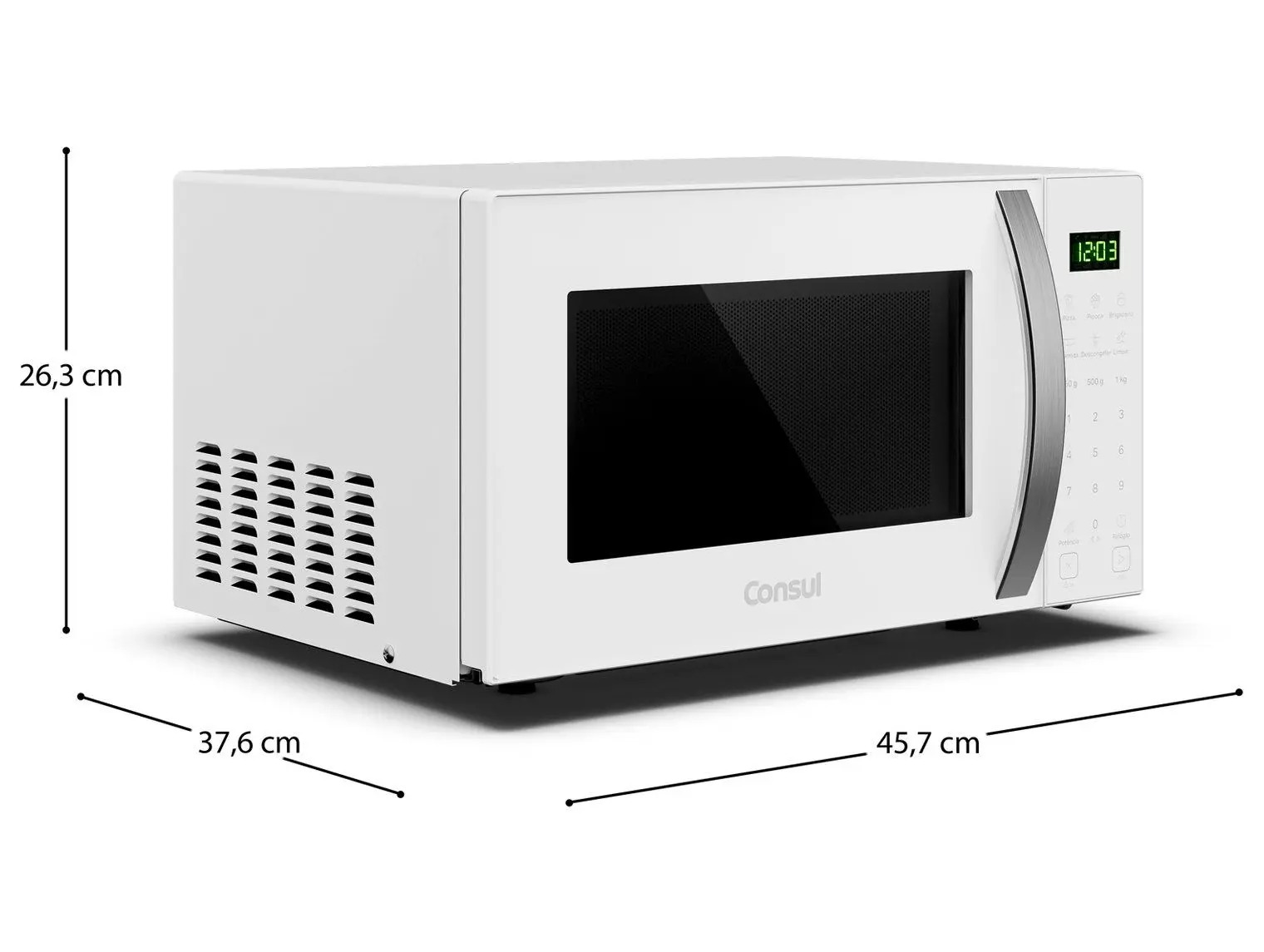 Micro-ondas Consul 23L Branco CMS23AB - Imagem 2