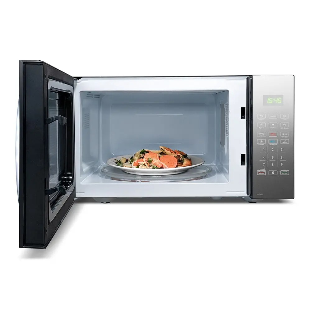 Microondas 28 Litros Philco PMO30EP Preto Com Porta Espelhada 1400w Menu Fit - Imagem 6