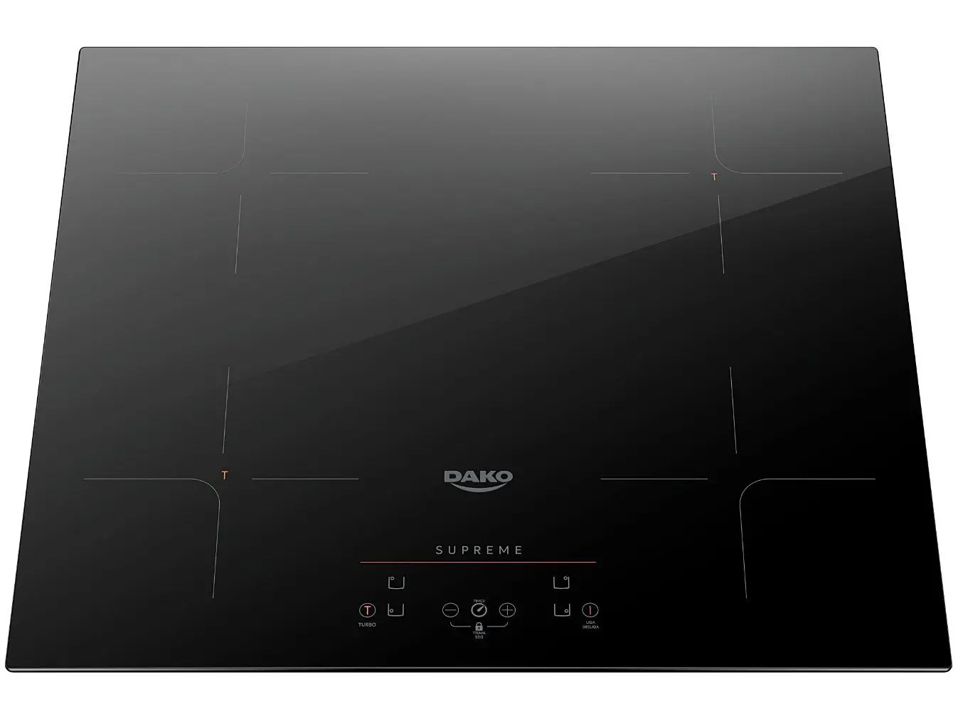 Cooktop De Indução 4 Bocas Dako Supreme Preto 220V - Imagem 5