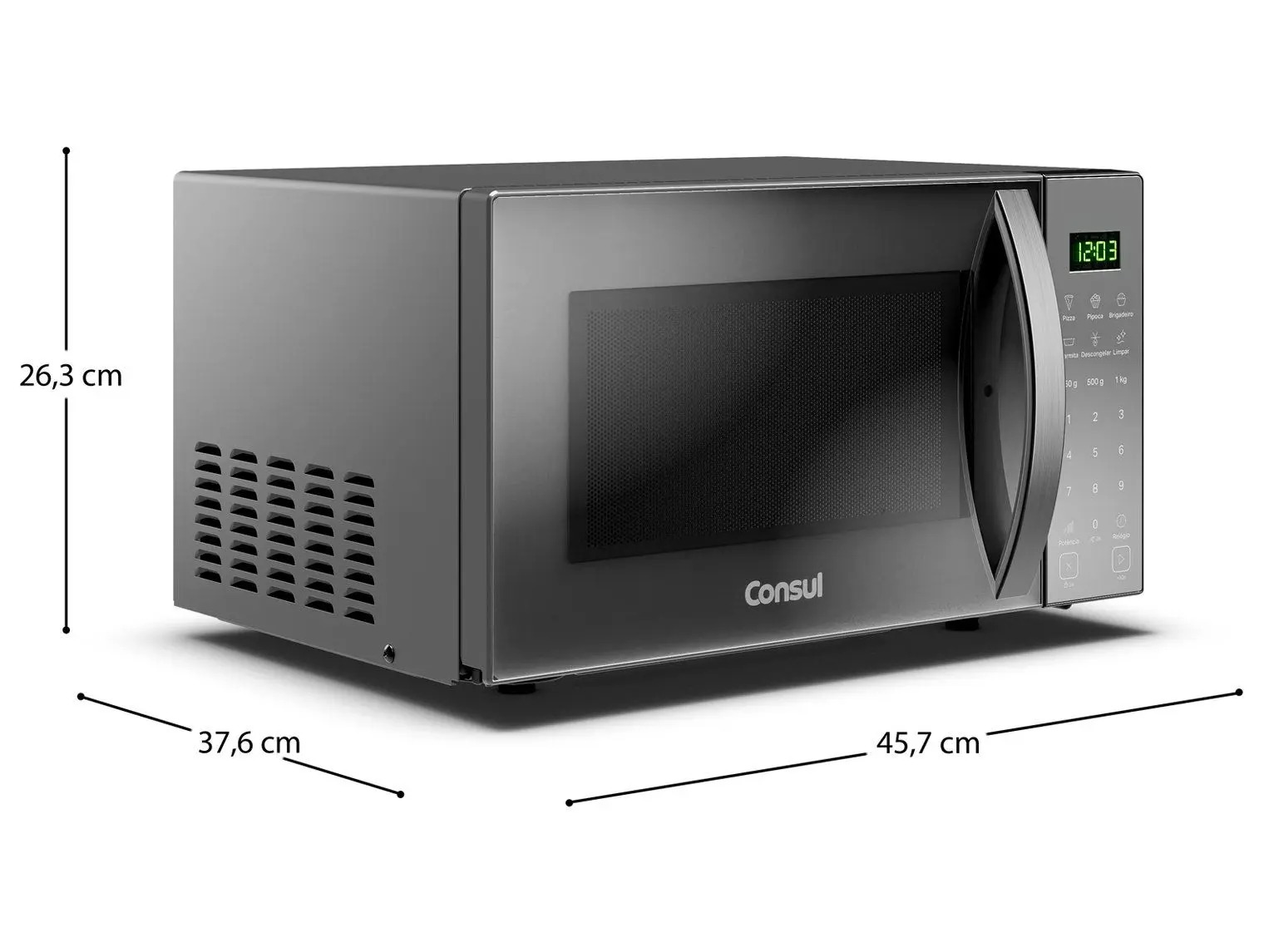 Micro-ondas Consul 23L Inox CMS23AR - Imagem 2