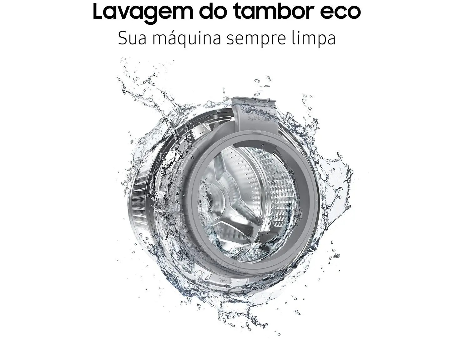 Lava e Seca Samsung 11kg Inverter - 3 em 1 Água Quente e Fria Branca WD11A4453BW - Imagem 5
