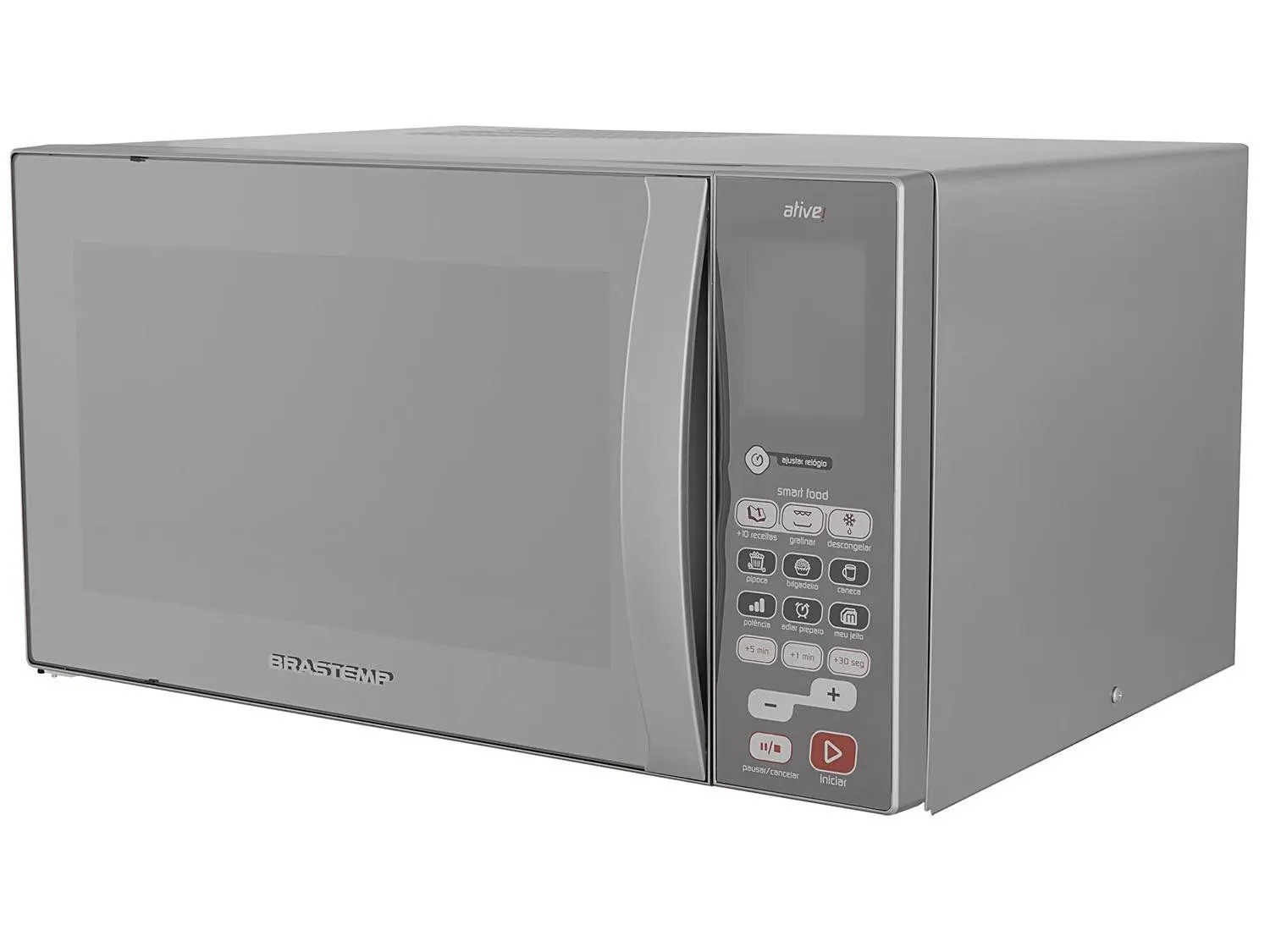 Micro-ondas Brastemp 38 Litros cor Inox Espelhado com Grill - BMJ38AR - Imagem 3