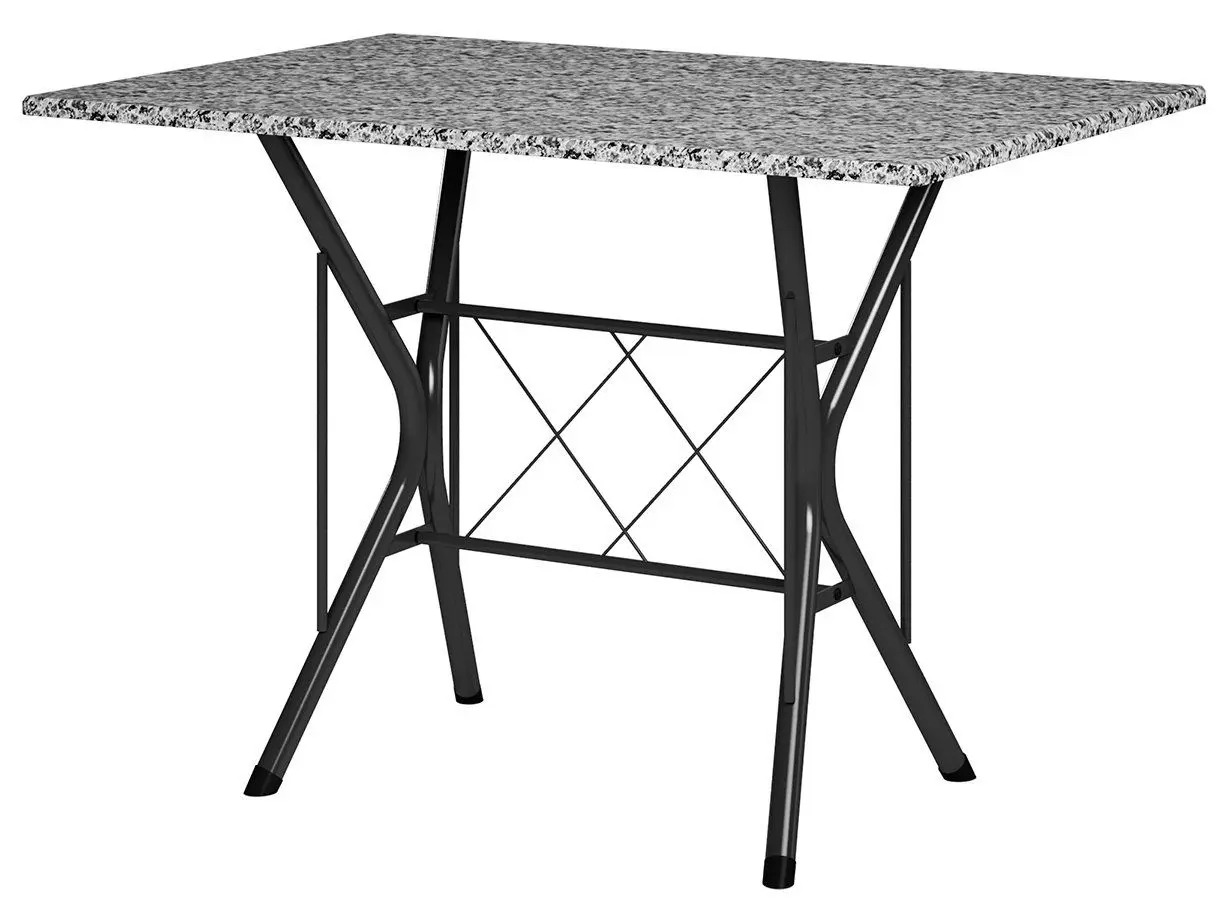 Mesa de Jantar 6 Cadeiras Retangular Preta - Artefamol America Bruna - Imagem 6