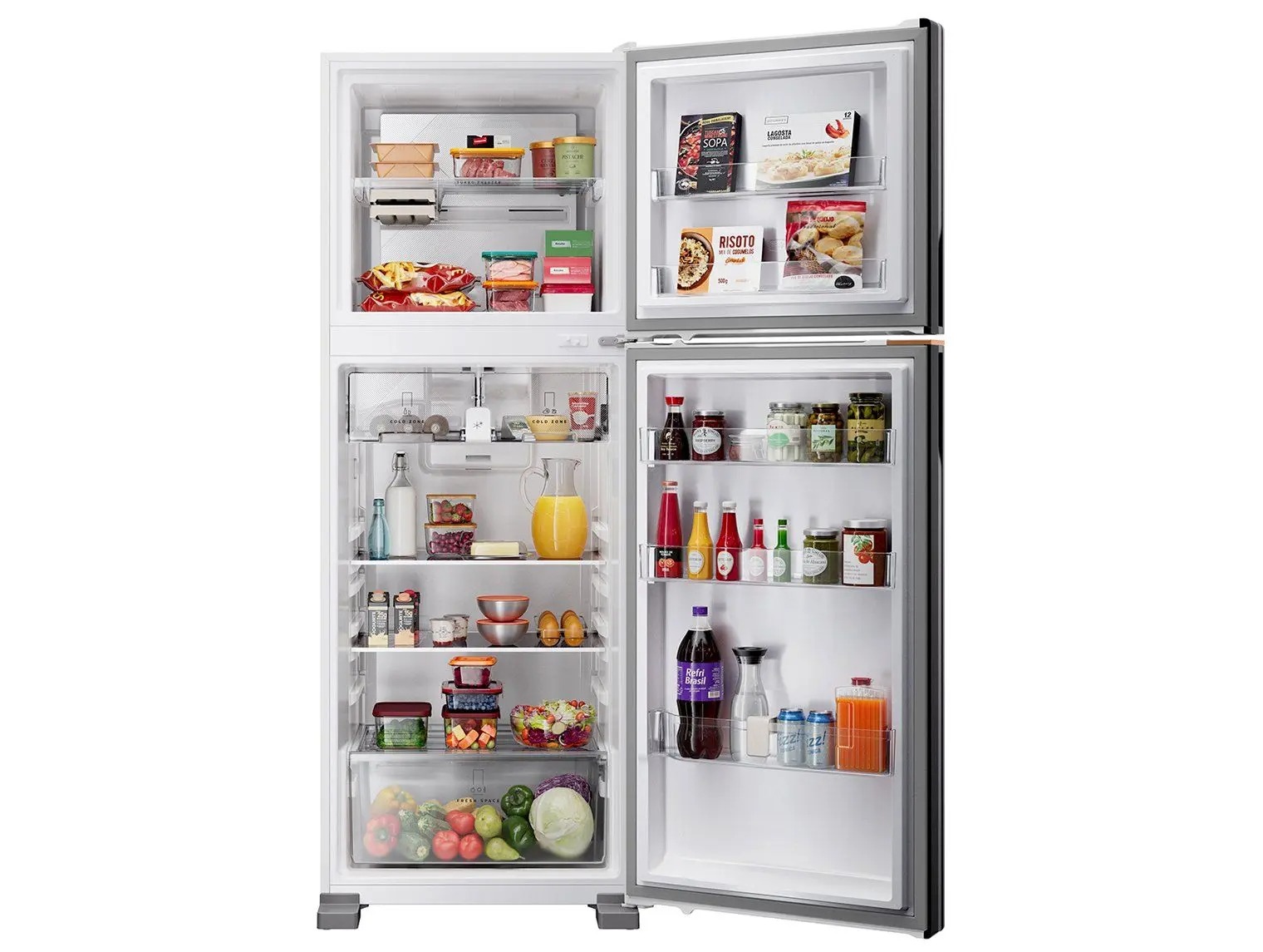 Geladeira Inteligente Branca B= Smart Brastemp Frost Free Duplex 512 Litros Cor Branca - BRM62AB - Imagem 2