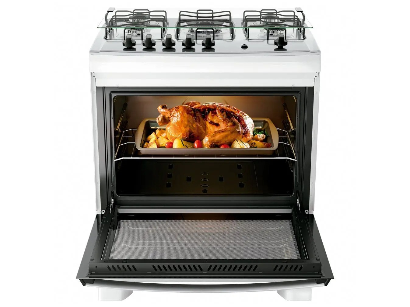 Fogão 5 Bocas Dako Com Mesa Inox Supreme Tripla Chama Bivolt - Imagem 4