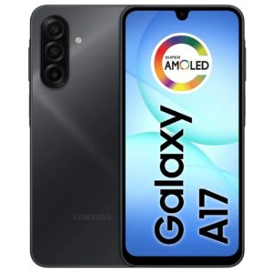 Smartphone samsung galaxy a17 4g 128gb 4gb ram preto