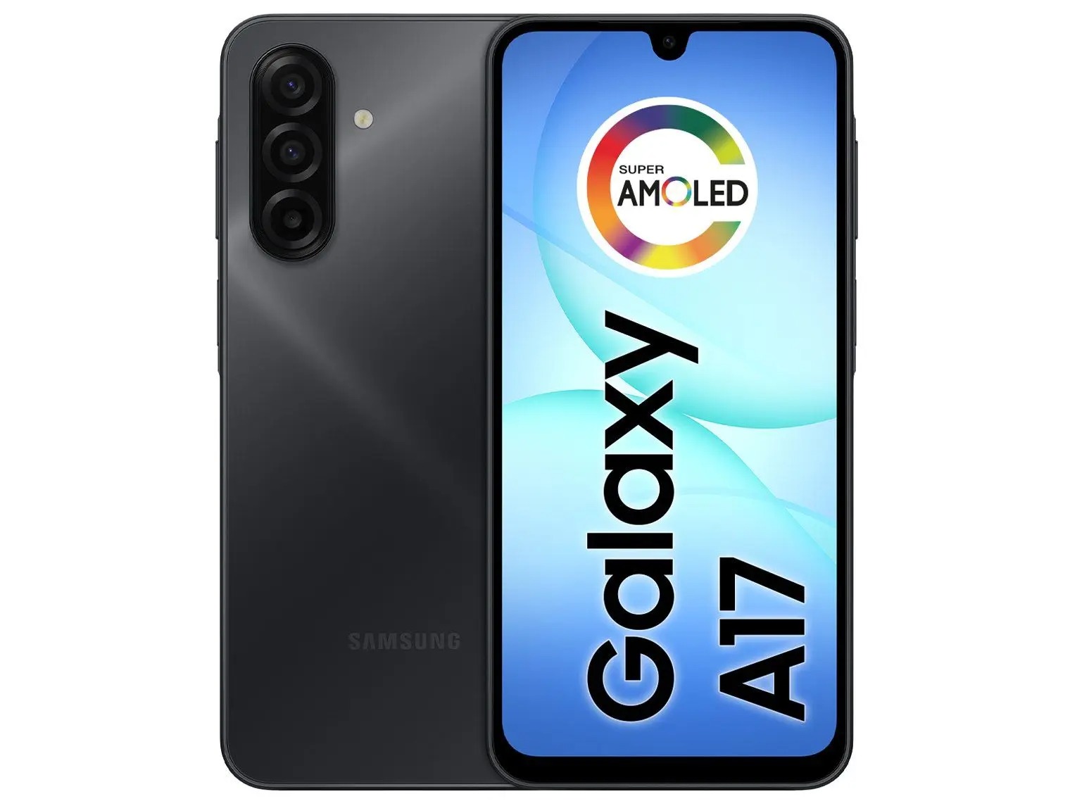 Smartphone samsung galaxy a17 128gb 4gb ram preto