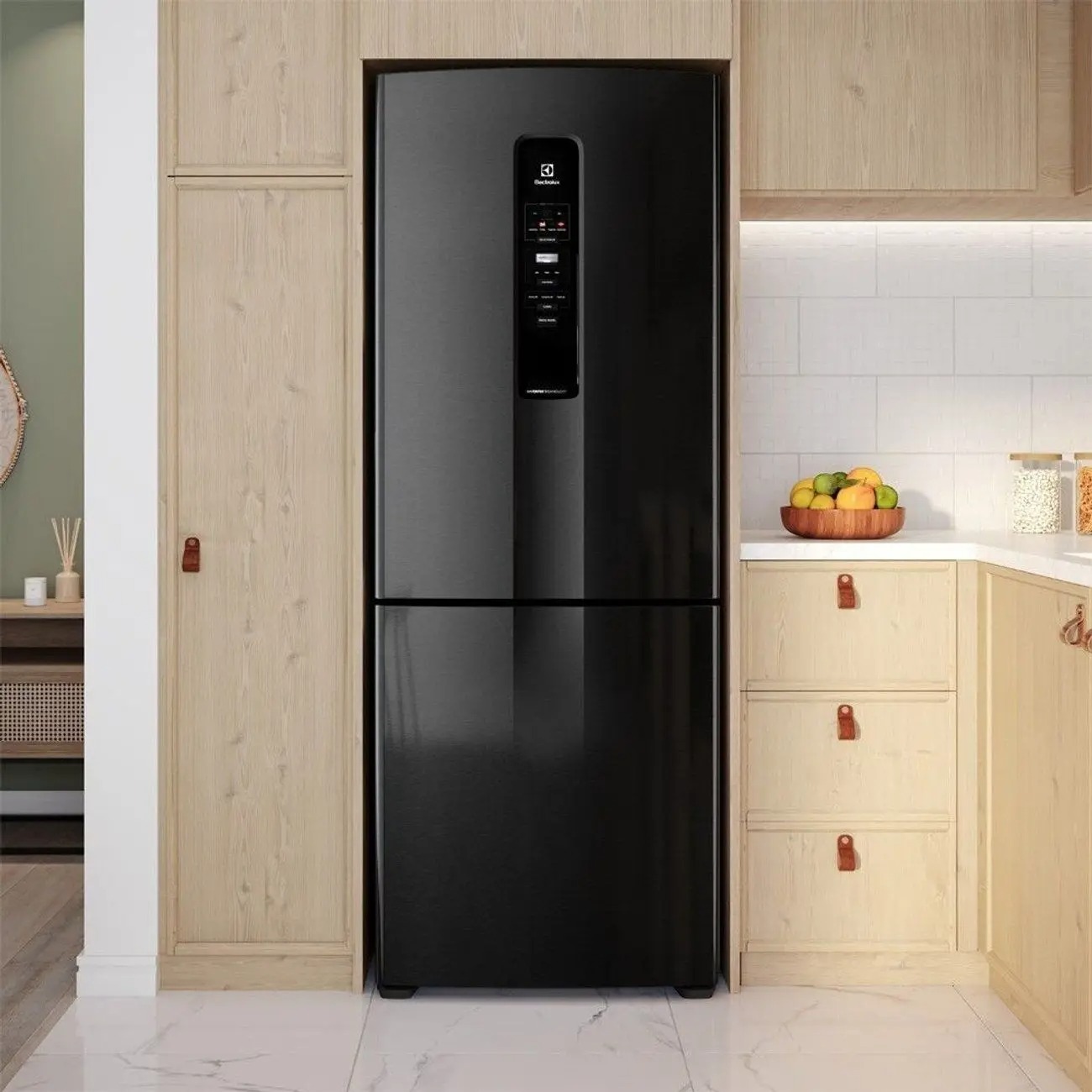 Geladeira Electrolux Frost Free Inverter 490L com AutoSense Inverse Black Inox Look (IB7B) - Imagem 4