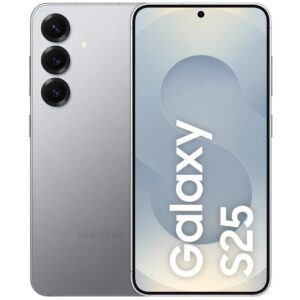 Celular Samsung Galaxy S25 5G 256GB Galaxy AI Prata 6,2" 12GB RAM Câm. Tripla 50+12+10MP Bateria 4000mAh Dual Chip