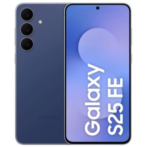 Celular Samsung Galaxy S25 FE 128GB 5G 8GB RAM Azul Marinho 6,7" Câm. Tripla + Selfie 12MP