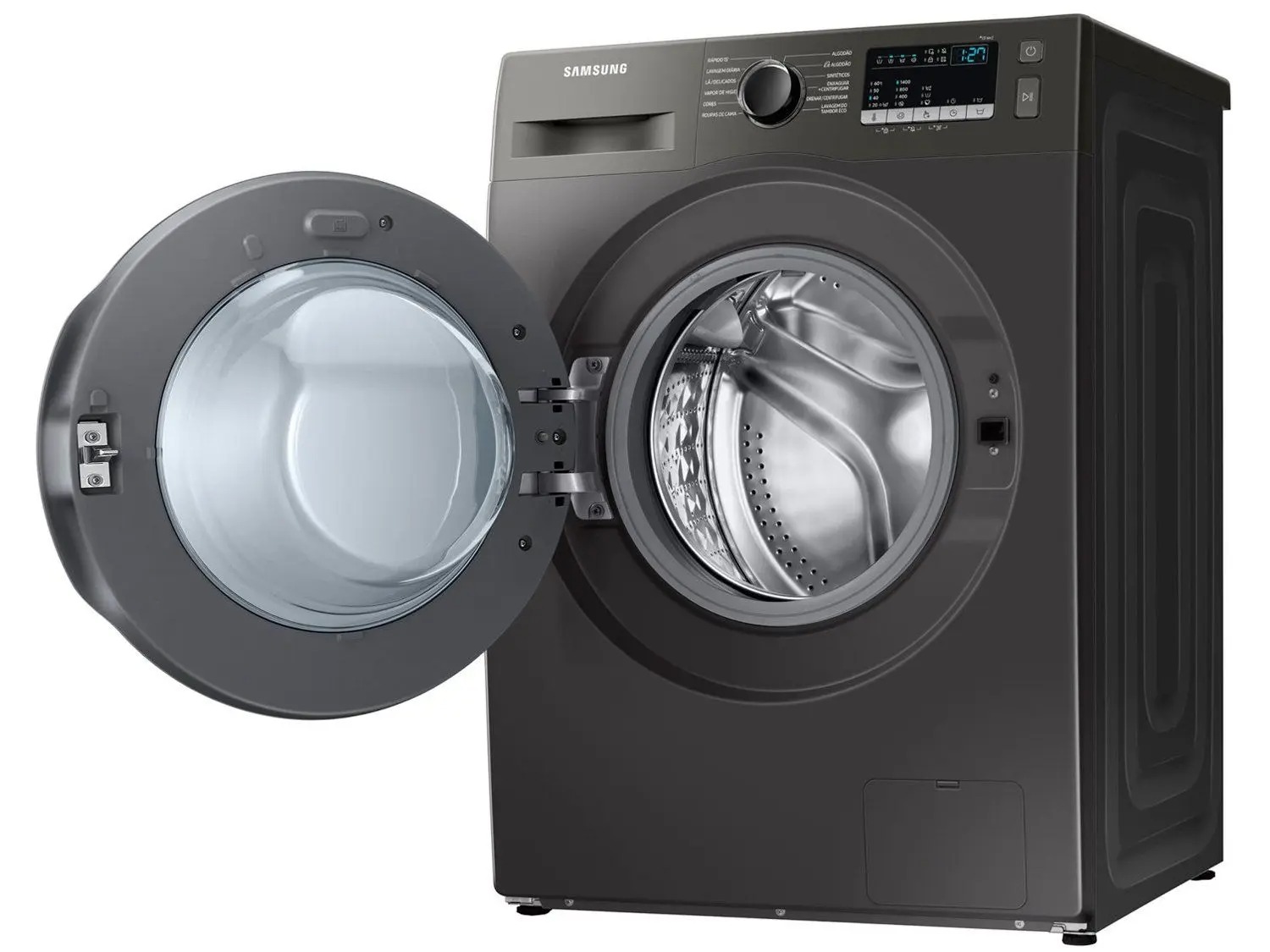 Lavadora de Roupas Samsung Inverter 11kg Cesto Inox 12 Programas de Lavagem Preta WW11T4040BX/AZ - Imagem 3