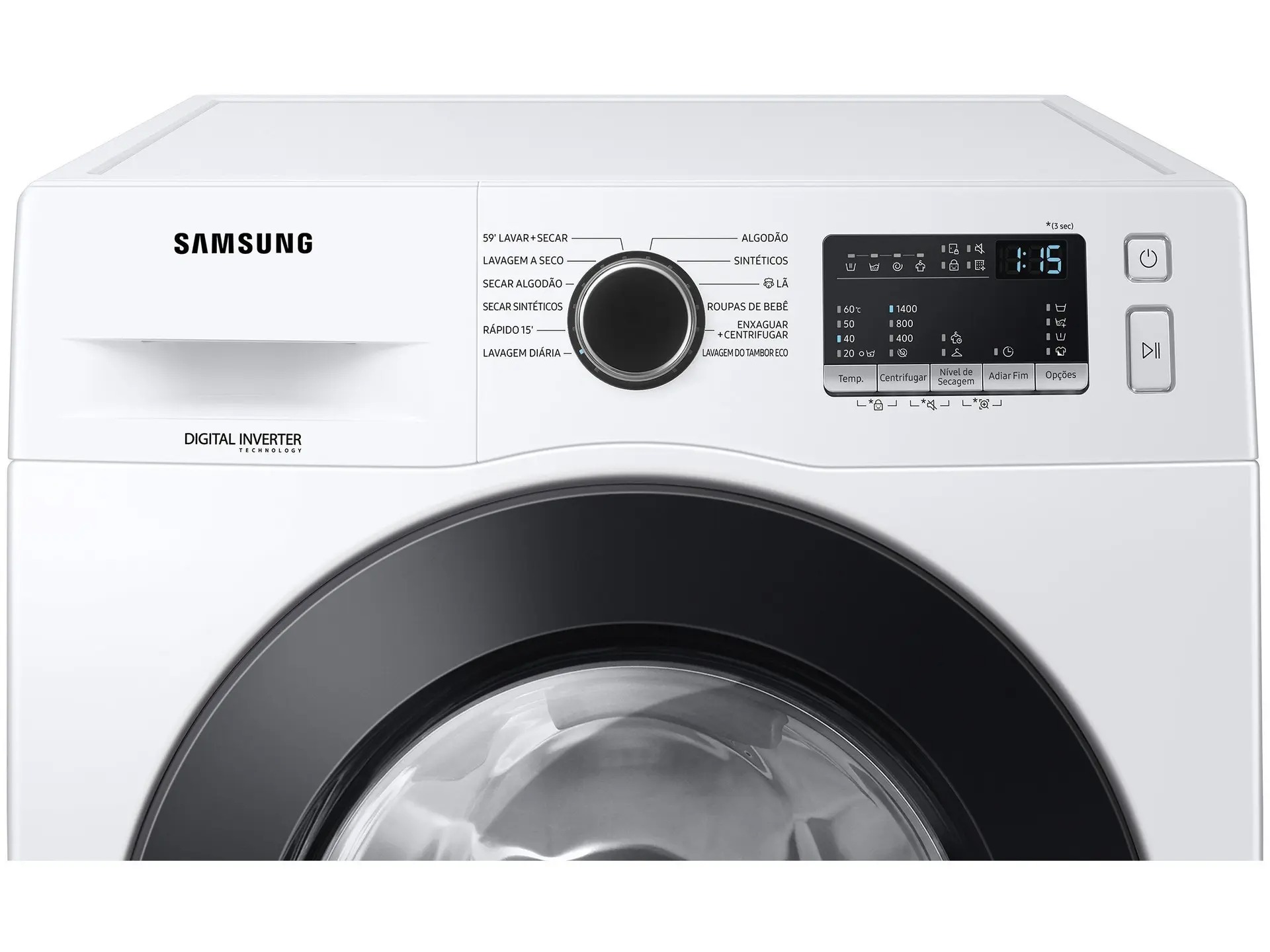 Lava e Seca Samsung WD11M com Digital Inverter WD11M4473PW Branca 11/7kg - Imagem 3