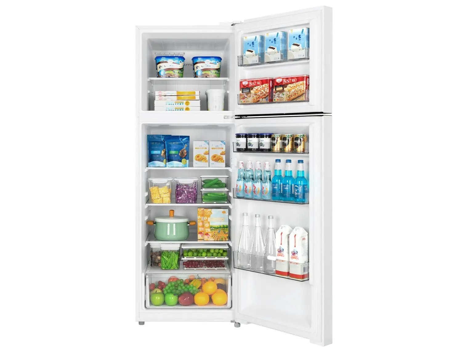 Geladeira/Refrigerador Midea Cycle Defrost Duplex Branca 410L RT554 - Imagem 4