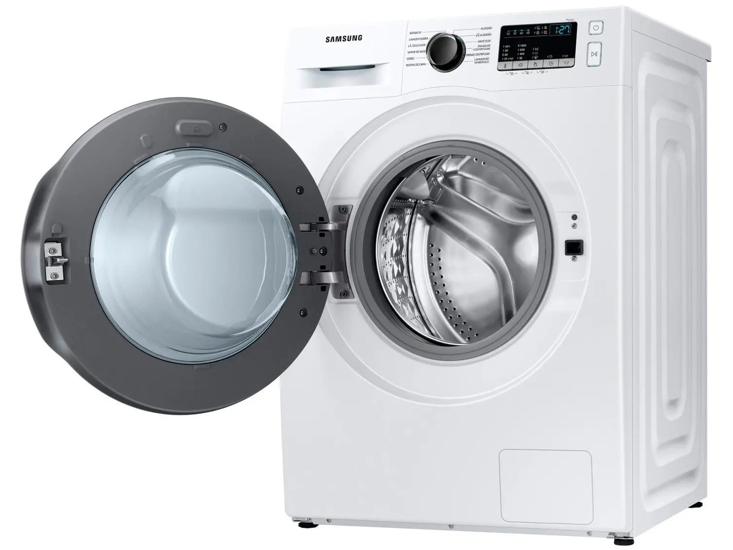 Lavadora de Roupas Samsung Inverter 11kg Cesto Inox 12 Programas de Lavagem Branca WW11T4040BE/AZ - Imagem 3