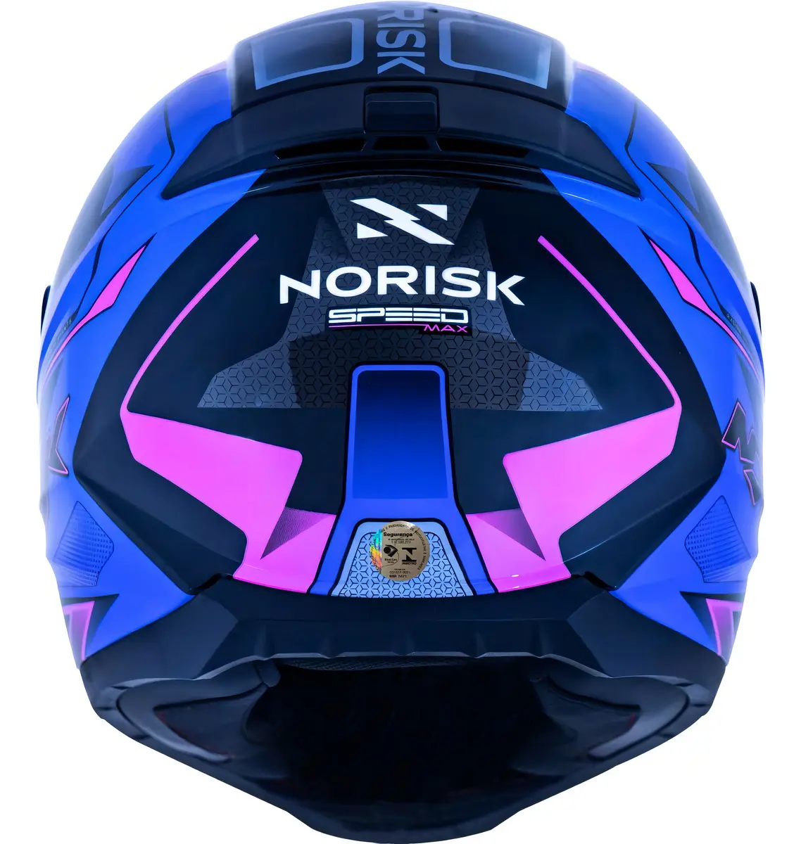 Capacete Norisk Razor SpeedMax Roxo Com Rosa - Imagem 2