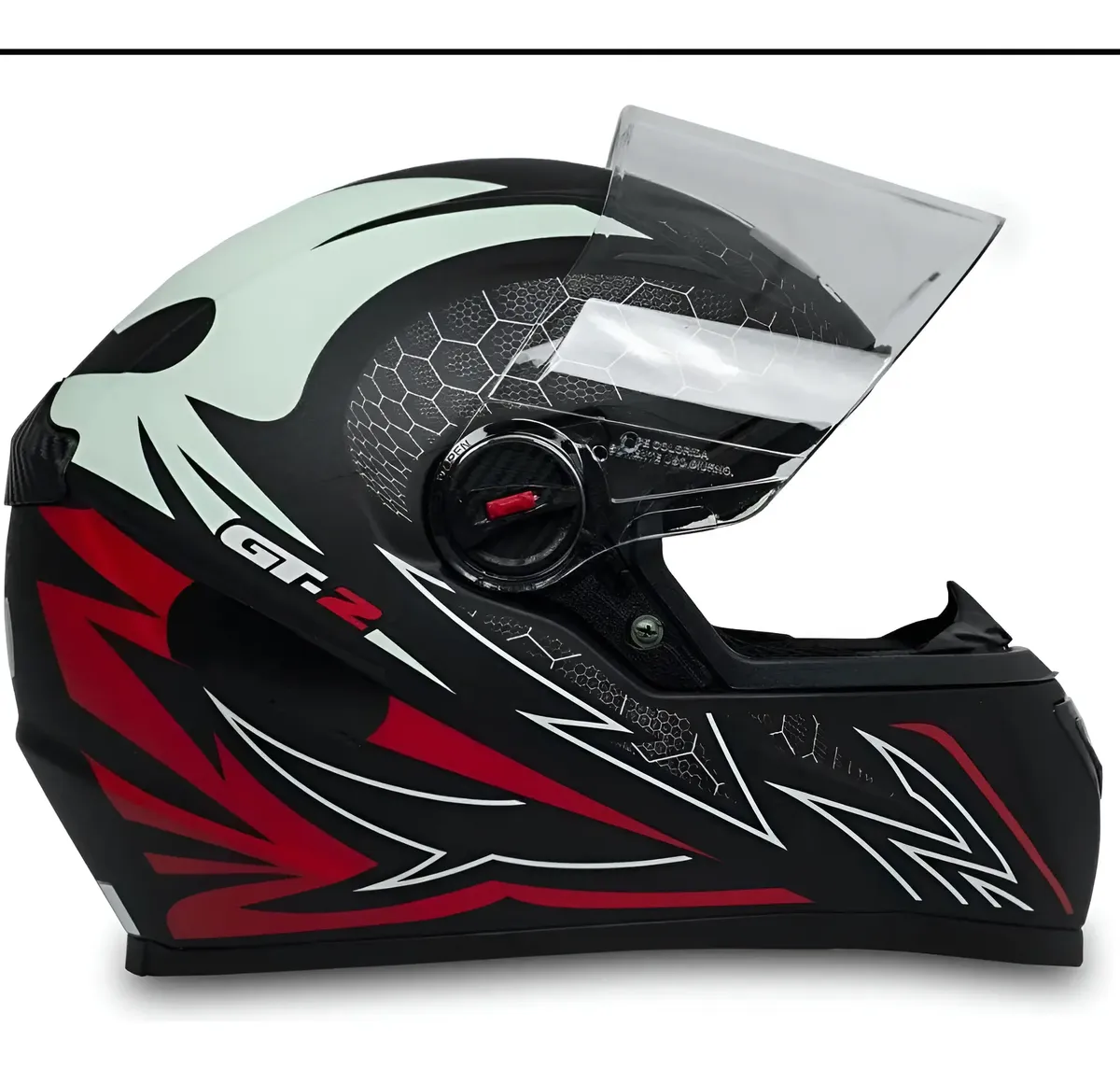 Capacete Fechado Fw3 Com Narigueira Gt Gt2 Gt5 - Imagem 4