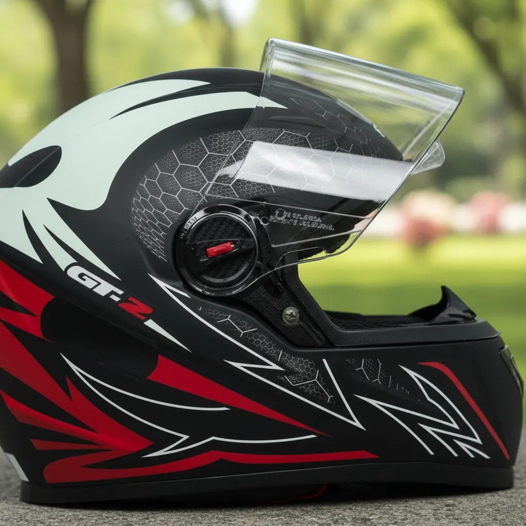 Capacete Fechado Fw3 Com Narigueira Gt Gt2 Gt5 - Imagem 3