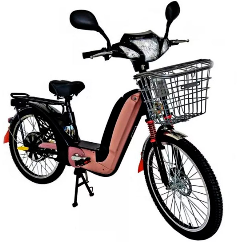 Bicicleta Elétrica Aro 24 Sousa Bike 350W Freio a Disco - Imagem 2
