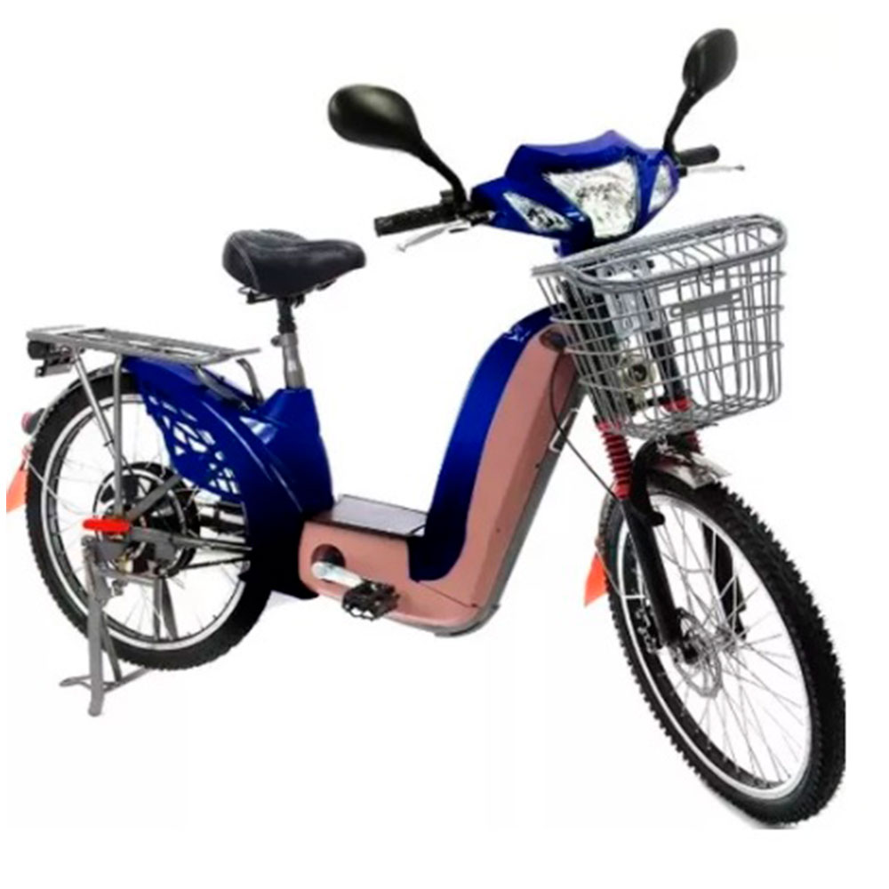Bicicleta Elétrica Aro 24 Sousa Bike 350W Freio a Disco - Imagem 7