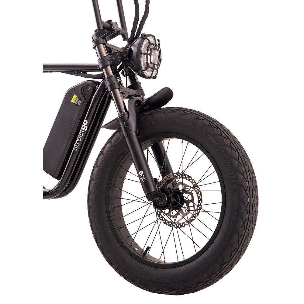 Bicicleta Elétrica Street Go Aro 20 750W com Freio Hidráulico - Imagem 7