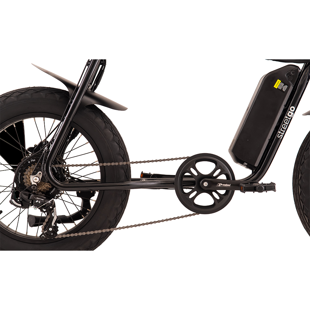 Bicicleta Elétrica Street Go Aro 20 750W com Freio Hidráulico - Imagem 6