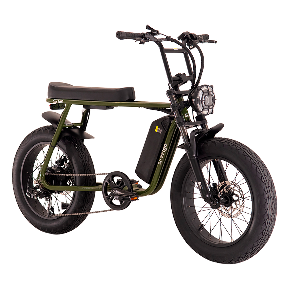 Bicicleta Elétrica Street Go Aro 20 750W com Freio Hidráulico - Imagem 5