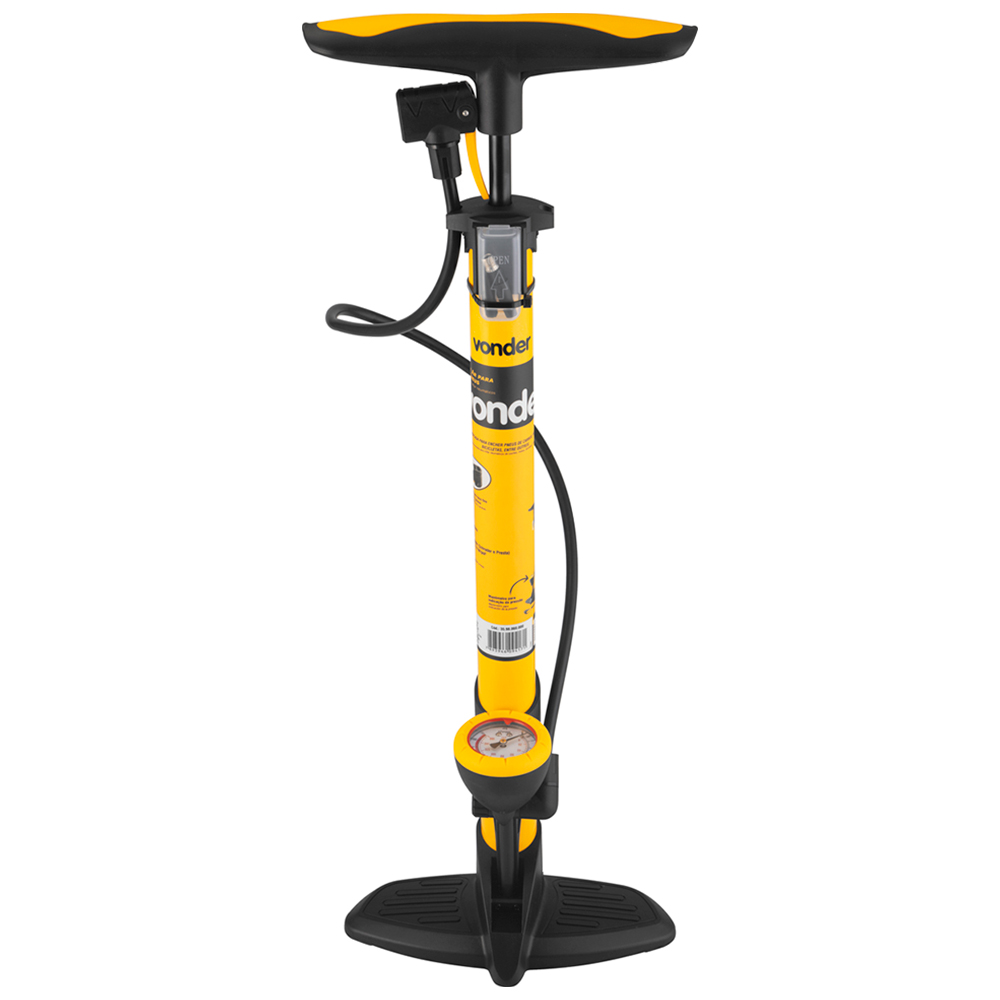 Bomba de Ar Manual Vonder 63 cm para Pneus - Imagem 12