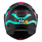 Capacete Robocop Escamoteável Fechado Mixs Gladiator Delta S - Imagem 5